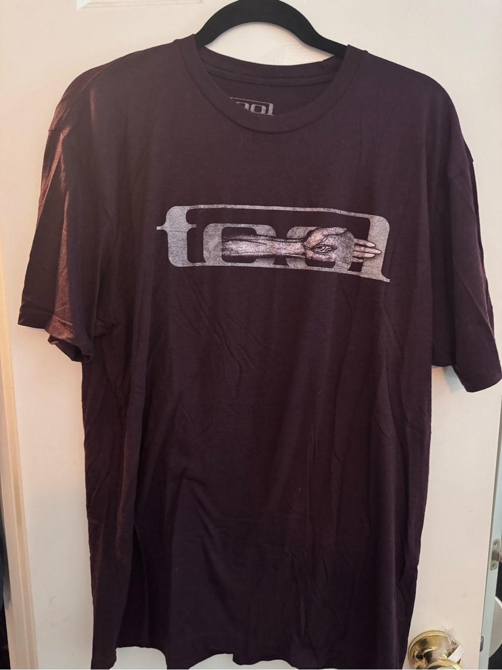 Tool Men’s Cotton Blend Graphic Tee Size XL Black